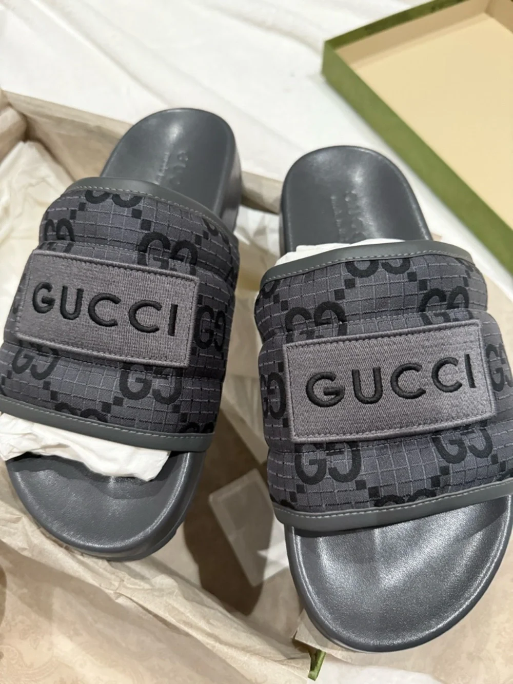 Gucci rubber slide